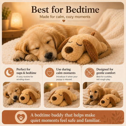 Safe Pup - Calming plush with a lifelike heartbeat